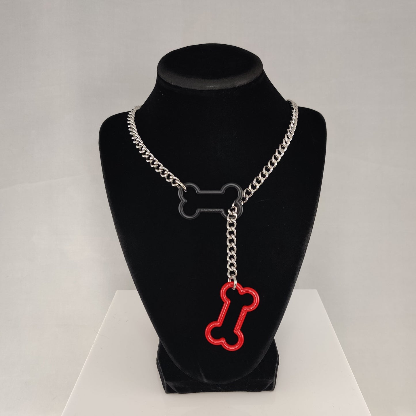 Mismatched Doggy Bone slip chain