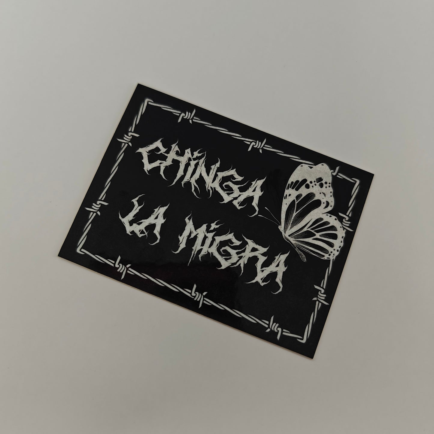 Chinga La Migra sticker