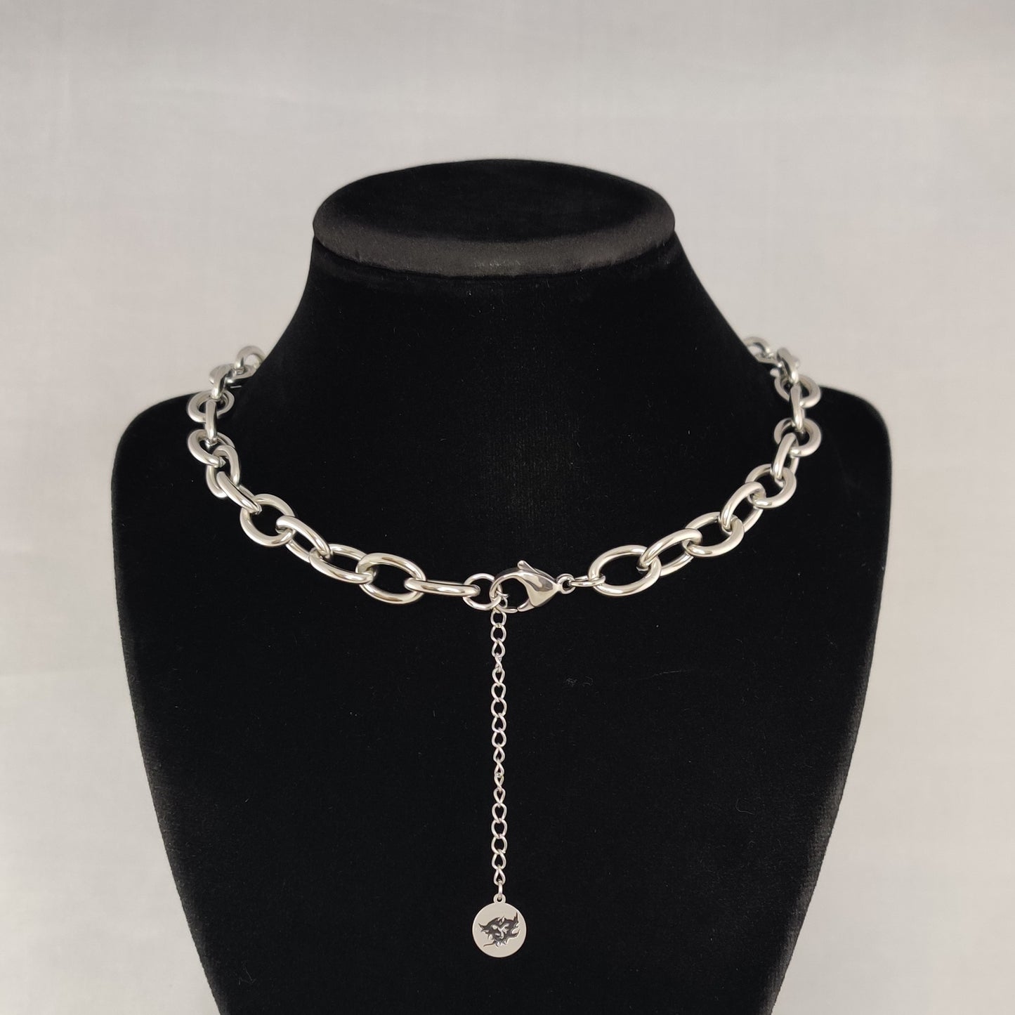 Stainless Steel Kitten chain choker