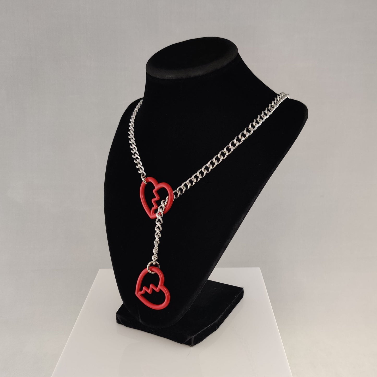 Colorful Heart Breaker slip chain