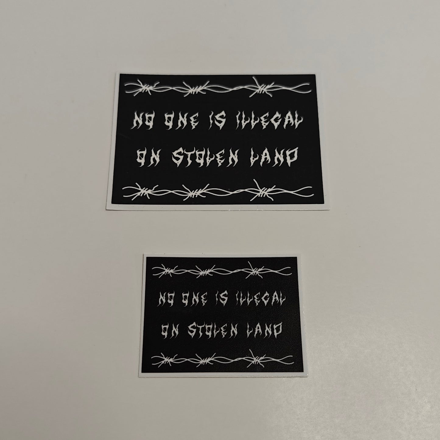 MINI No one is illegal sticker