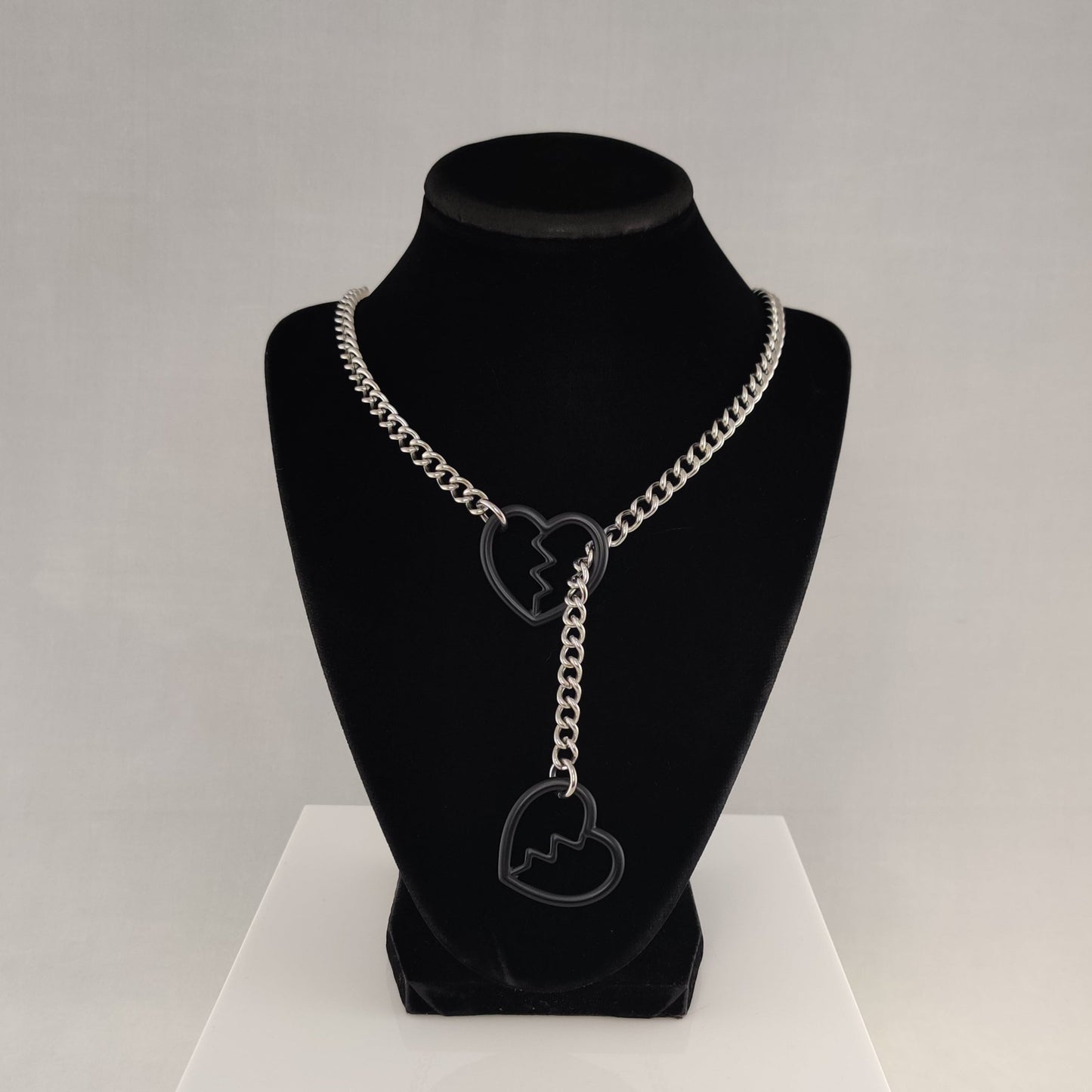 Colorful Heart Breaker slip chain