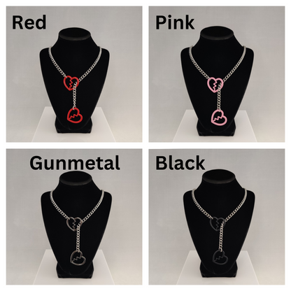 Colorful Heart Breaker slip chain