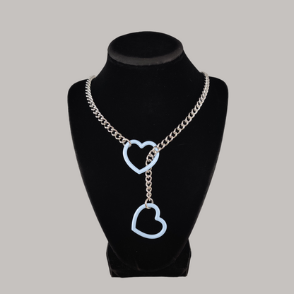 Colorful Heart slip chain