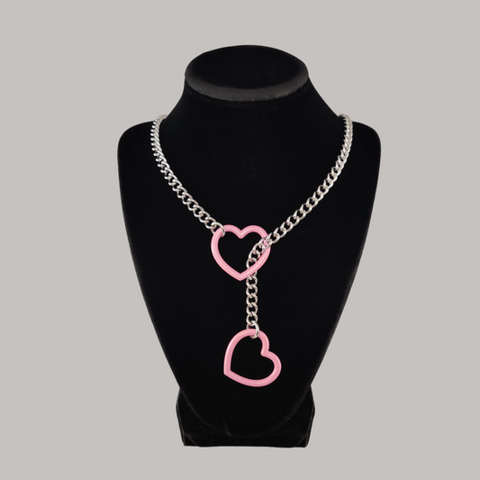 Colorful Heart slip chain