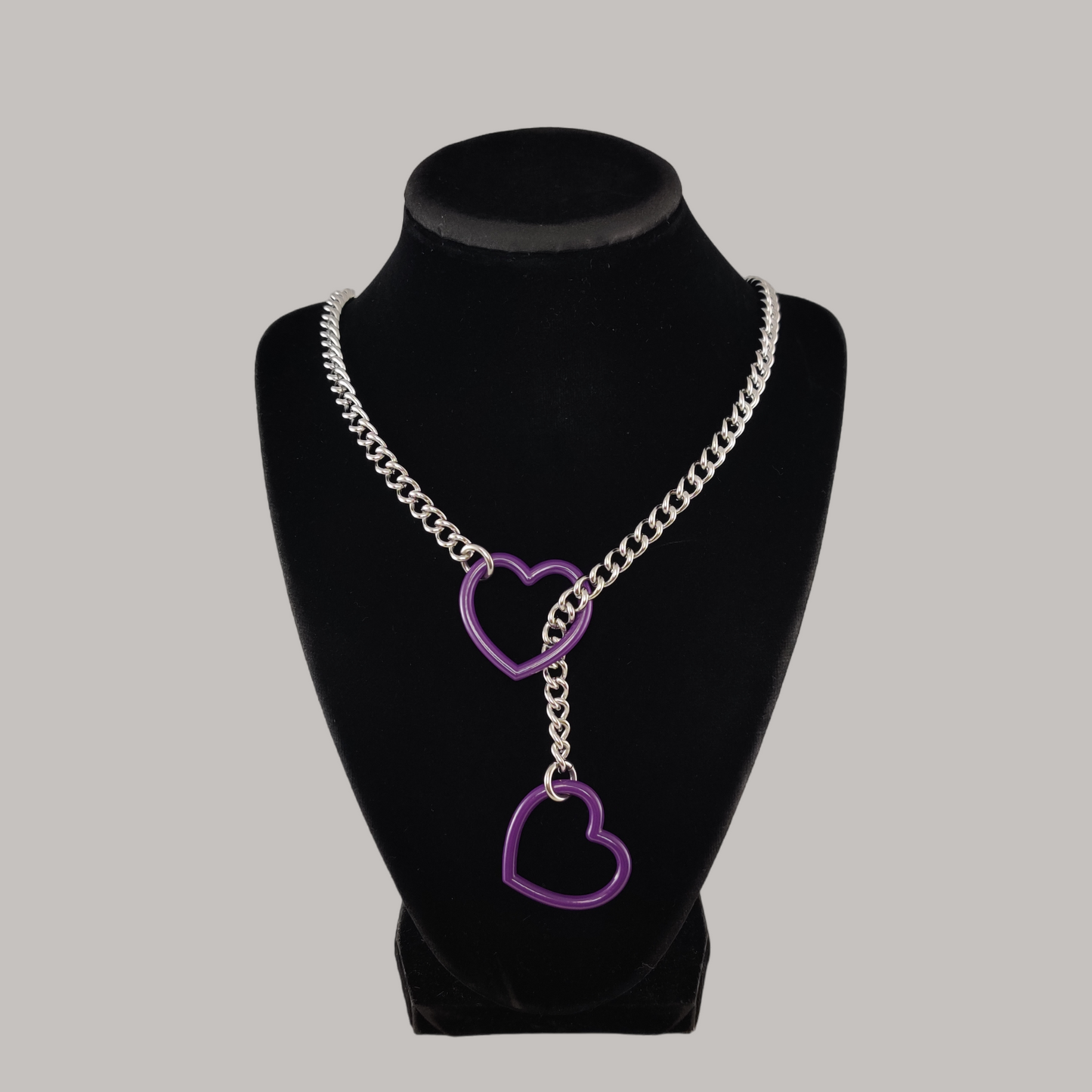 Colorful Heart slip chain