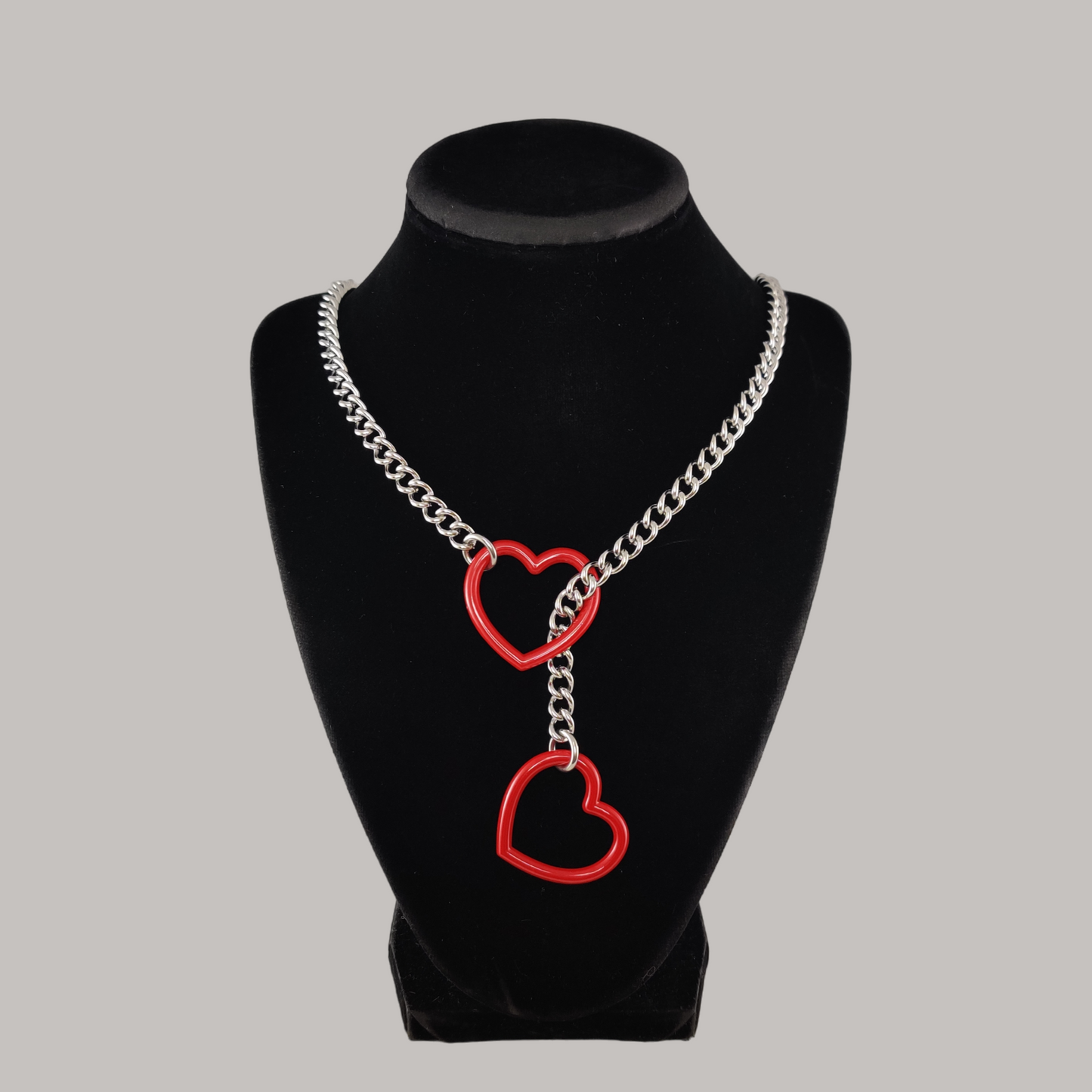 Colorful Heart slip chain