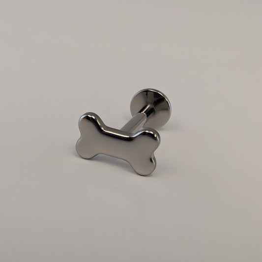Threaded Doggy Bone Stud - Single