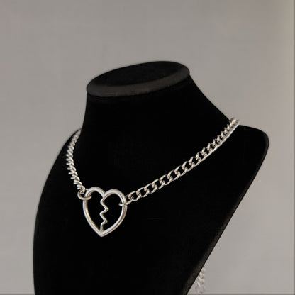Heart Breaker chain choker