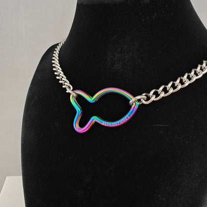 Kitty Kibble chain choker