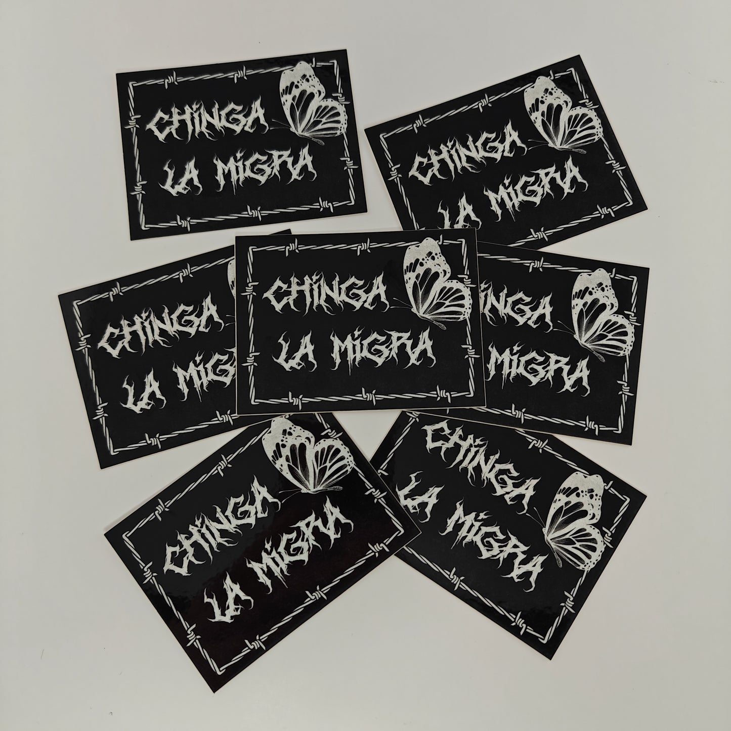 Chinga La Migra sticker