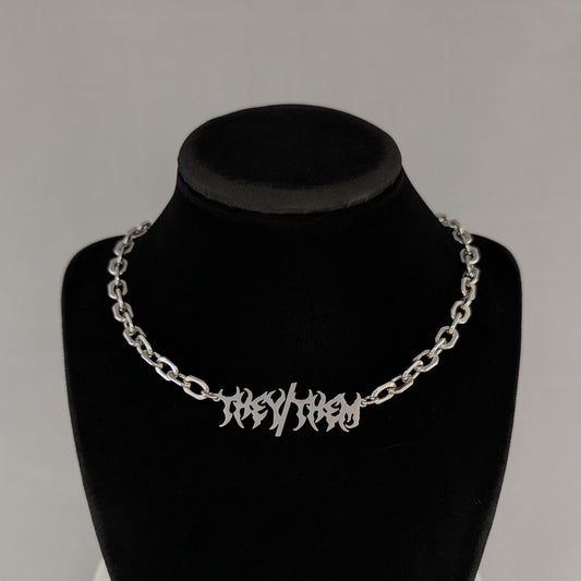They/Them chain choker