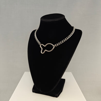 Kitty Kibble chain choker