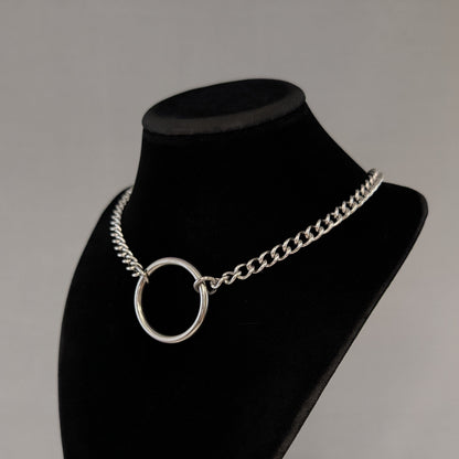 O ring chain choker