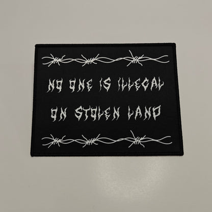 No one is illegal patch
