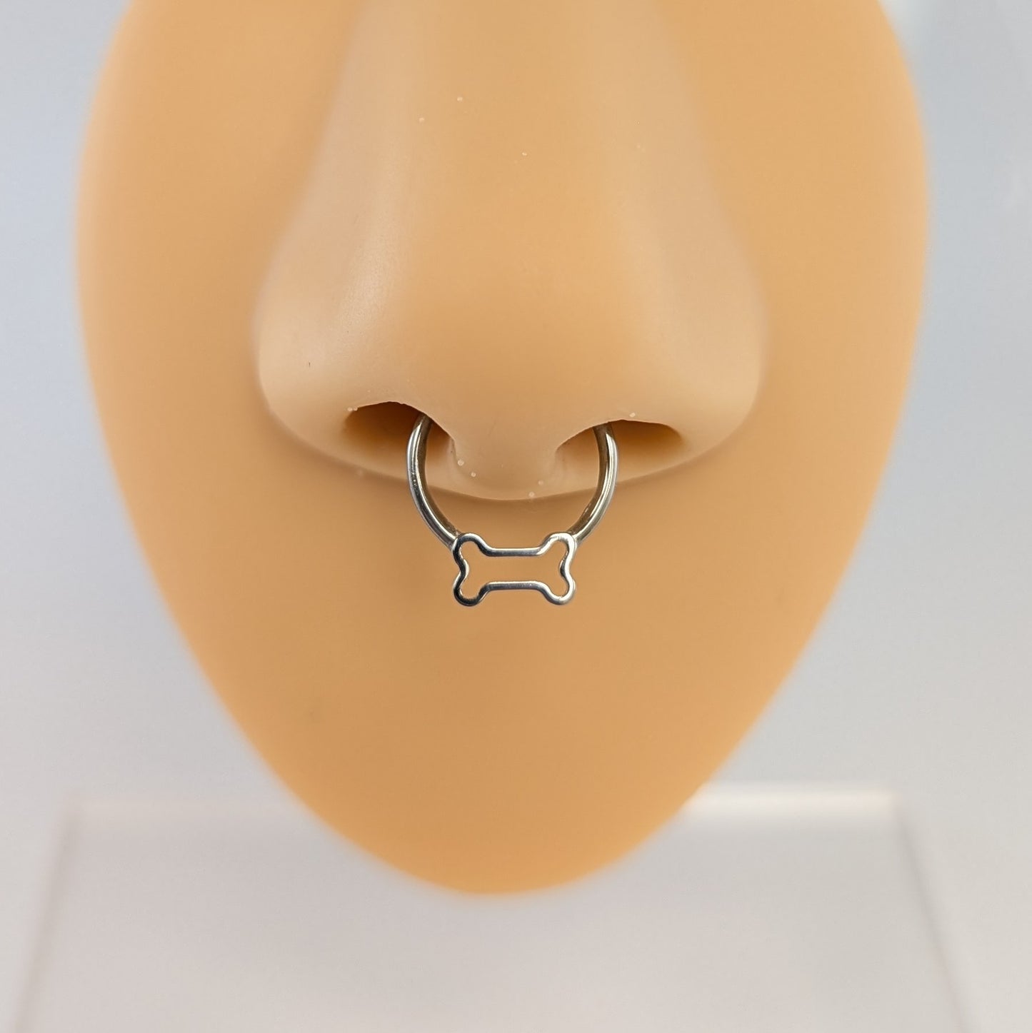 Spikeless Doggy Bone Clicker 16g (10mm)