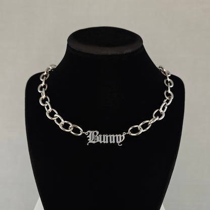 Bunny chain choker