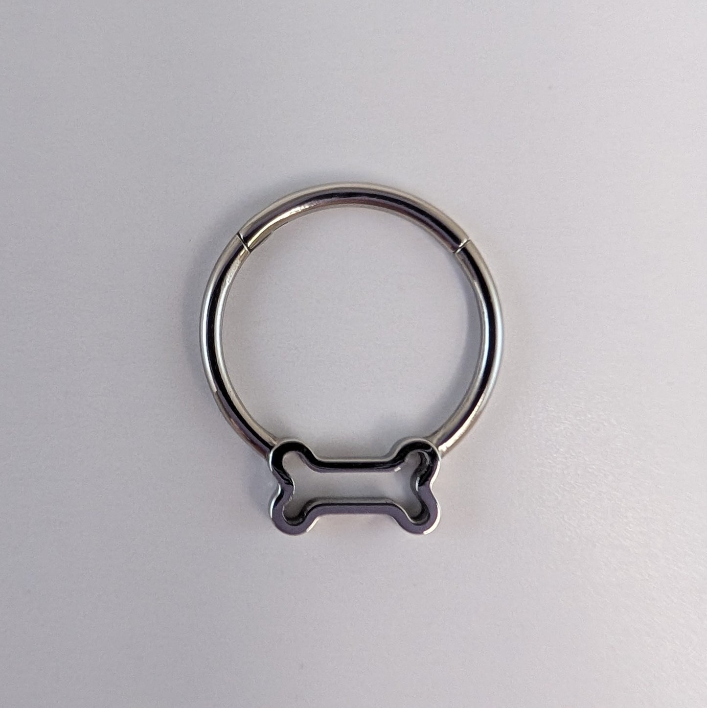 Spikeless Doggy Bone Clicker 16g (12mm)