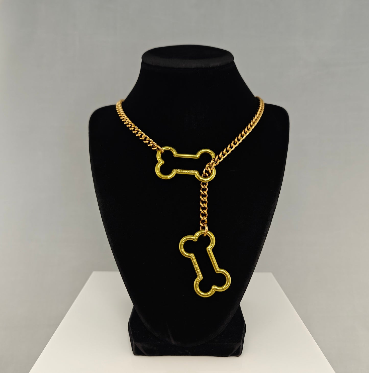 Colorful Doggy Bone slip chain
