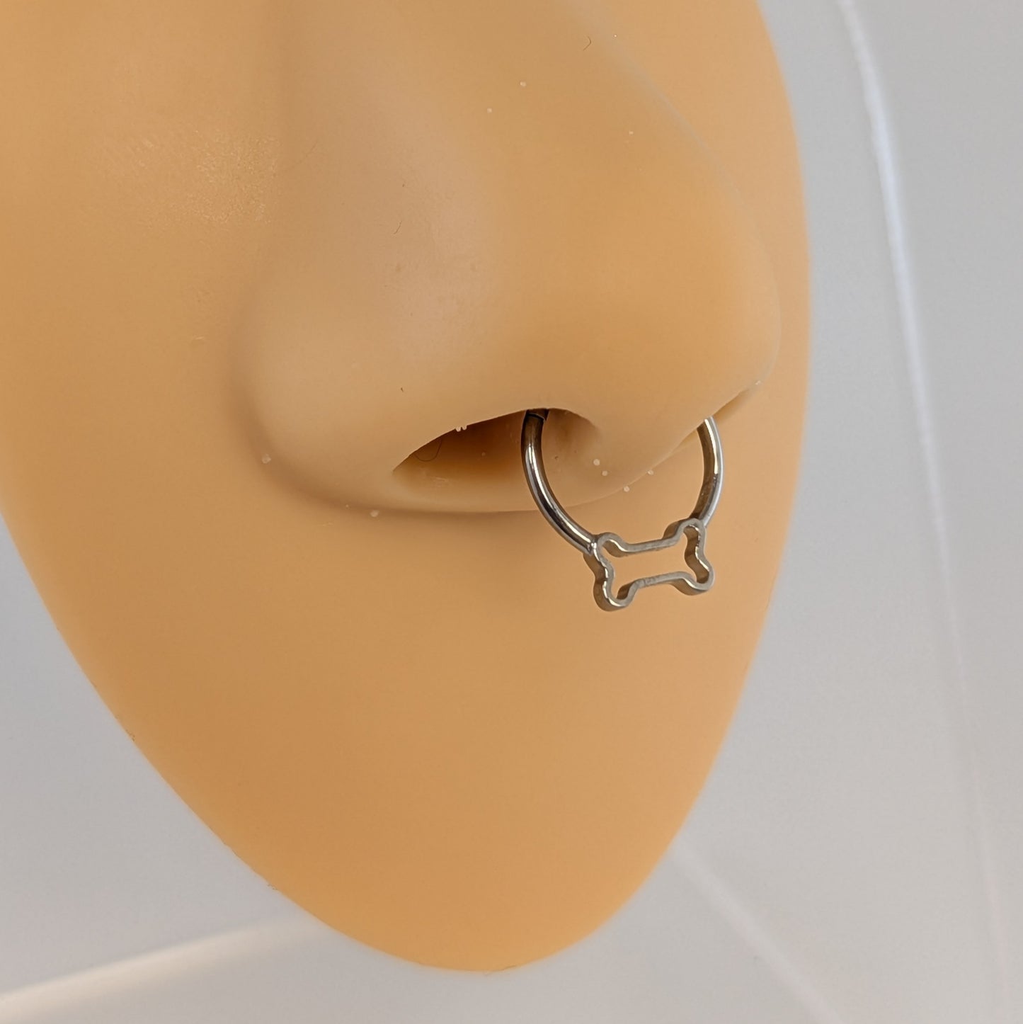 Spikeless Doggy Bone Clicker 16g (10mm)