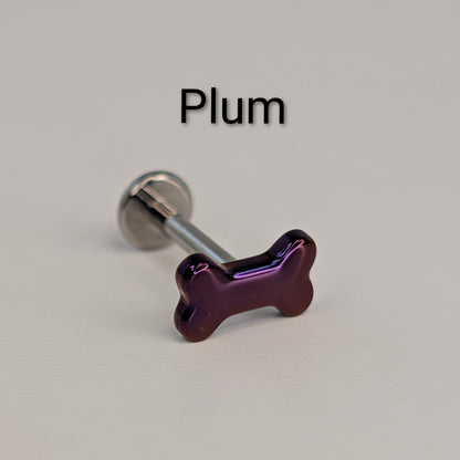 Doggy Bone Studs - Pair