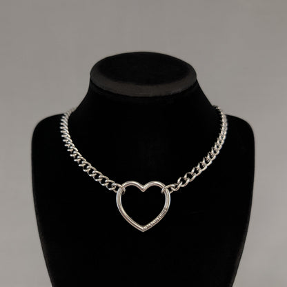 Heart chain choker