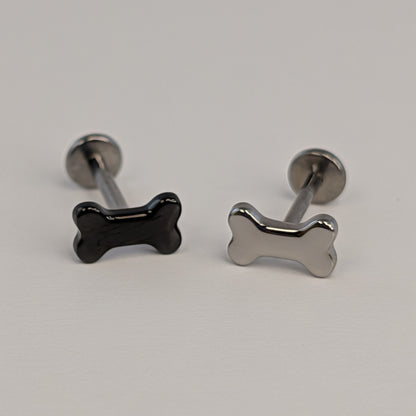 Doggy Bone Stud (2 colors) - Single