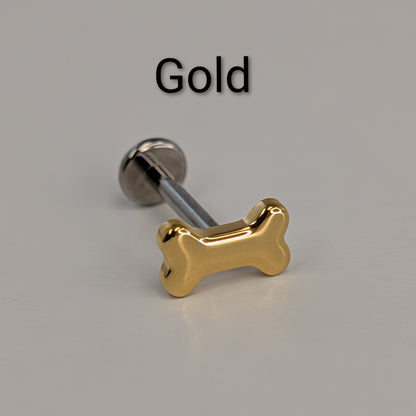 Doggy Bone Studs - Pair