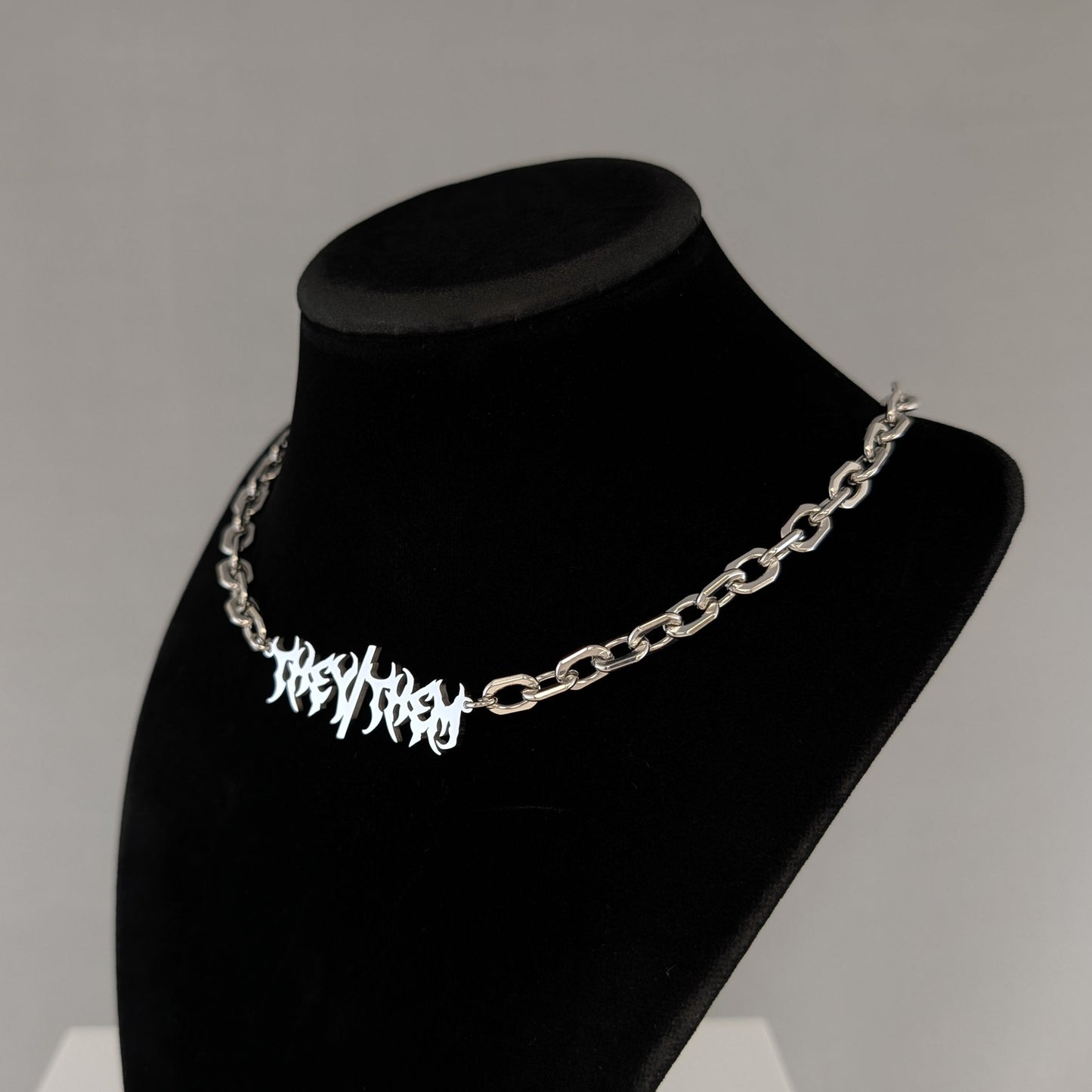 They/Them chain choker