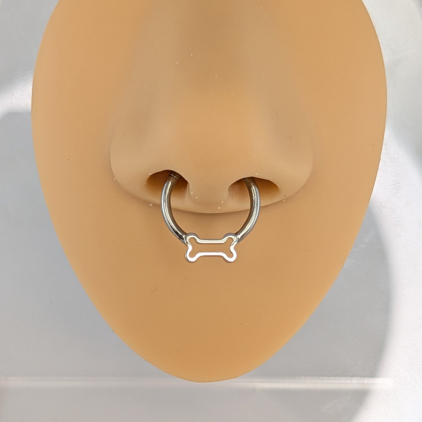 Spikeless Doggy Bone Clicker 14g (12mm)