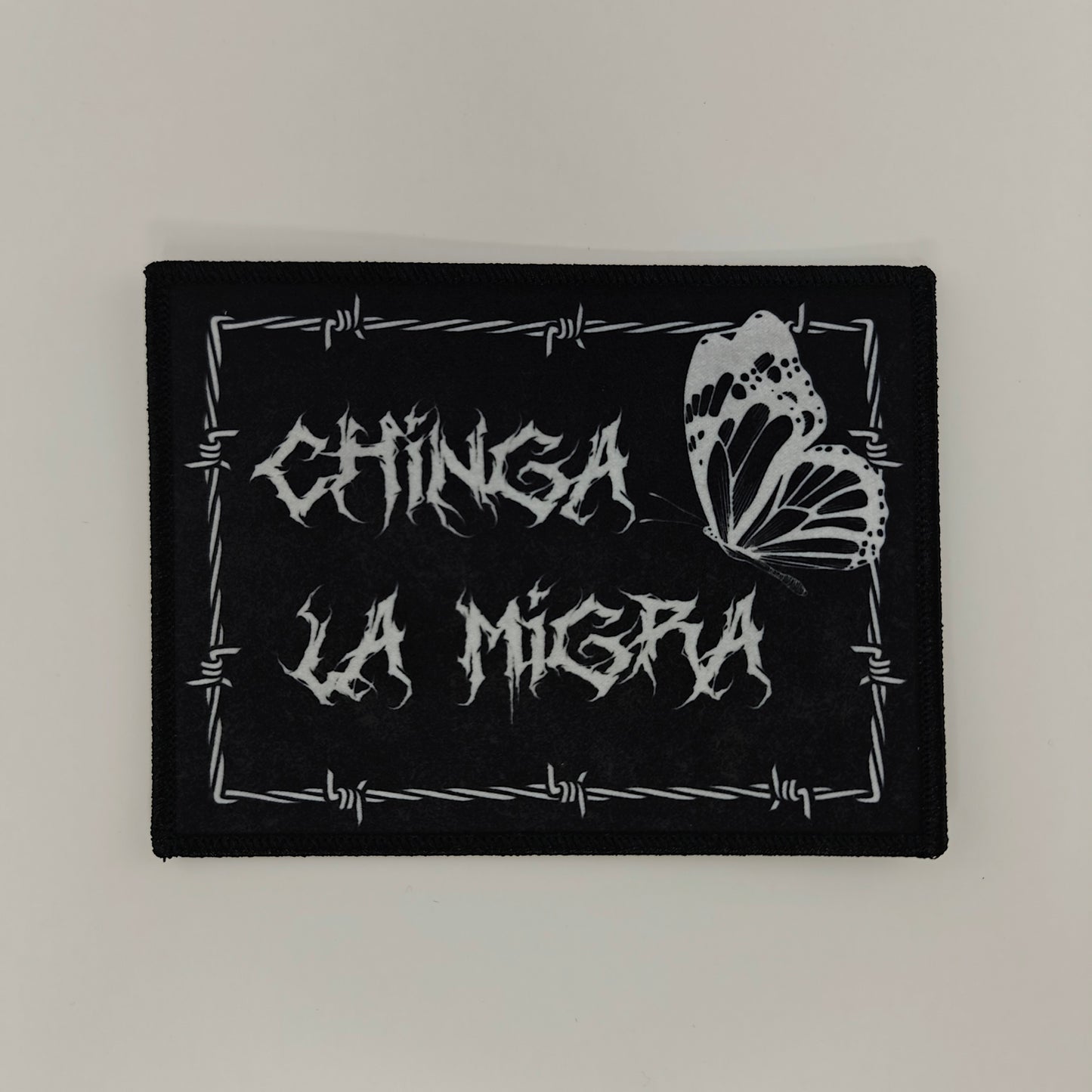 Chinga La Migra patch